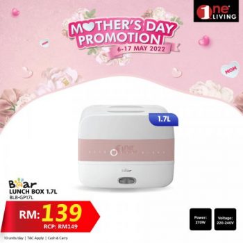 One-Living-Mothers-Day-Promotion-21-350x350 - Electronics & Computers Home Appliances Johor Kedah Kelantan Kitchen Appliances Kuala Lumpur Melaka Negeri Sembilan Online Store Pahang Penang Perak Perlis Promotions & Freebies Putrajaya Sabah Sarawak Selangor Terengganu 