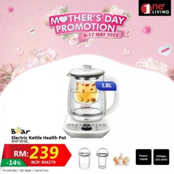 One-Living-Mothers-Day-Promotion-22-350x350 - Electronics & Computers Home Appliances Johor Kedah Kelantan Kitchen Appliances Kuala Lumpur Melaka Negeri Sembilan Online Store Pahang Penang Perak Perlis Promotions & Freebies Putrajaya Sabah Sarawak Selangor Terengganu 