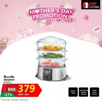 One-Living-Mothers-Day-Promotion-23-350x350 - Electronics & Computers Home Appliances Johor Kedah Kelantan Kitchen Appliances Kuala Lumpur Melaka Negeri Sembilan Online Store Pahang Penang Perak Perlis Promotions & Freebies Putrajaya Sabah Sarawak Selangor Terengganu 