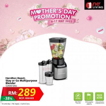 One-Living-Mothers-Day-Promotion-25-350x350 - Electronics & Computers Home Appliances Johor Kedah Kelantan Kitchen Appliances Kuala Lumpur Melaka Negeri Sembilan Online Store Pahang Penang Perak Perlis Promotions & Freebies Putrajaya Sabah Sarawak Selangor Terengganu 