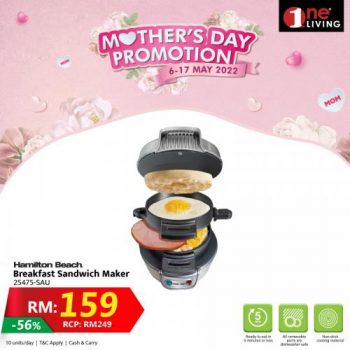 One-Living-Mothers-Day-Promotion-26-350x350 - Electronics & Computers Home Appliances Johor Kedah Kelantan Kitchen Appliances Kuala Lumpur Melaka Negeri Sembilan Online Store Pahang Penang Perak Perlis Promotions & Freebies Putrajaya Sabah Sarawak Selangor Terengganu 