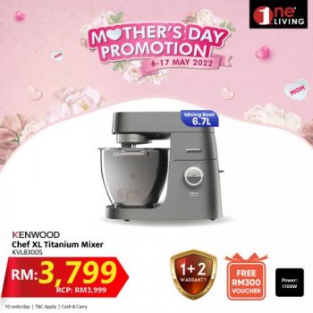 One-Living-Mothers-Day-Promotion-28-350x350 - Electronics & Computers Home Appliances Johor Kedah Kelantan Kitchen Appliances Kuala Lumpur Melaka Negeri Sembilan Online Store Pahang Penang Perak Perlis Promotions & Freebies Putrajaya Sabah Sarawak Selangor Terengganu 