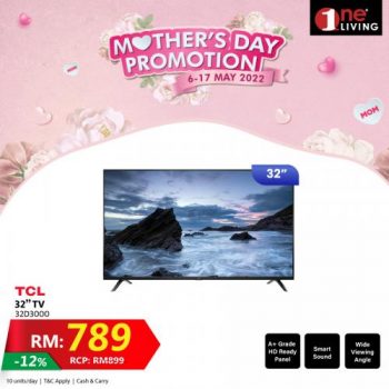 One-Living-Mothers-Day-Promotion-9-350x350 - Electronics & Computers Home Appliances Johor Kedah Kelantan Kitchen Appliances Kuala Lumpur Melaka Negeri Sembilan Online Store Pahang Penang Perak Perlis Promotions & Freebies Putrajaya Sabah Sarawak Selangor Terengganu 