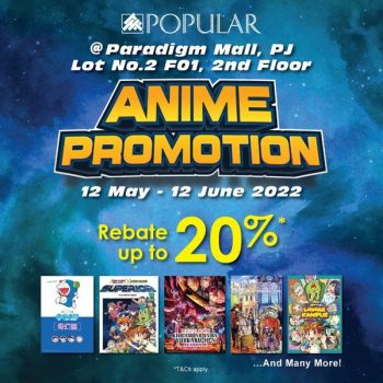 POPULAR-Anime-Promotion-at-Paradigm-Mall-350x350 - Books & Magazines Promotions & Freebies Selangor Stationery 