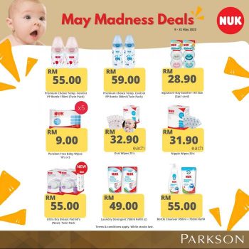 Parkson-NUK-May-Madness-Promotion-350x350 - Baby & Kids & Toys Babycare Diapers Kuala Lumpur Milk Powder Penang Promotions & Freebies Putrajaya Sabah Sarawak Selangor 