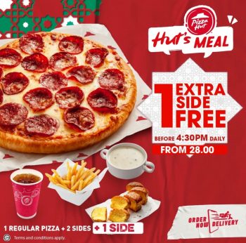 Pizza-Huts-Free-Side-Promo-350x346 - Beverages Food , Restaurant & Pub Johor Kedah Kelantan Kuala Lumpur Melaka Negeri Sembilan Pahang Penang Perak Perlis Pizza Promotions & Freebies Putrajaya Sabah Sarawak Selangor Terengganu 