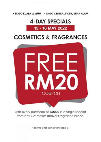 SOGO-Cosmetics-Fragrances-Free-Vouchers-Promotion-350x494 - Kuala Lumpur Promotions & Freebies Selangor Supermarket & Hypermarket 