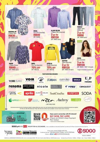 SOGO-Mid-Year-Fashion-Fiesta-Sale-1-350x495 - Apparels Fashion Accessories Fashion Lifestyle & Department Store Kuala Lumpur Malaysia Sales Selangor Supermarket & Hypermarket 