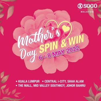 SOGO-Mothers-Day-Spin-Win-Contest-350x350 - Events & Fairs Johor Kuala Lumpur Selangor Supermarket & Hypermarket 