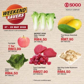 SOGO-Supermarket-Weekend-Savers-Promotion-1-2-350x350 - Kuala Lumpur Promotions & Freebies Selangor Supermarket & Hypermarket 