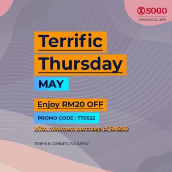 SOGO-Terrific-Thursday-Deal-350x350 - Beauty & Health Fragrances Johor Kedah Kelantan Kuala Lumpur Melaka Negeri Sembilan Online Store Pahang Penang Perak Perlis Promotions & Freebies Putrajaya Sabah Sarawak Selangor Terengganu 