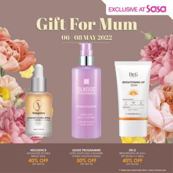 SaSa-Mothers-Day-Gift-For-Mum-Promotion-1-350x350 - Beauty & Health Cosmetics Fragrances Johor Kedah Kelantan Kuala Lumpur Melaka Negeri Sembilan Pahang Penang Perak Perlis Personal Care Promotions & Freebies Putrajaya Sabah Sarawak Selangor Skincare Terengganu 