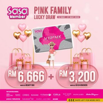 SaSa-Pink-Family-Lucky-Draw-Promotion-350x350 - Beauty & Health Cosmetics Fragrances Johor Kedah Kelantan Kuala Lumpur Melaka Negeri Sembilan Pahang Penang Perak Perlis Personal Care Promotions & Freebies Putrajaya Sabah Sarawak Selangor Skincare Terengganu 