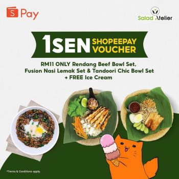 Salad-Atelier-ShopeePay-Promotion-350x350 - Beverages Food , Restaurant & Pub Johor Kedah Kelantan Kuala Lumpur Melaka Negeri Sembilan Pahang Penang Perak Perlis Promotions & Freebies Putrajaya Sabah Sarawak Selangor Terengganu 