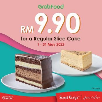 Secret-Recipe-GrabFood-Sliced-Cake-Promo-350x350 - Beverages Cake Food , Restaurant & Pub Johor Kedah Kelantan Kuala Lumpur Melaka Negeri Sembilan Online Store Pahang Penang Perak Perlis Promotions & Freebies Putrajaya Sabah Sarawak Selangor Terengganu 