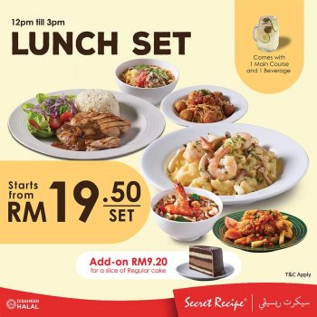 Secret-Recipe-Lunch-Set-2022-Deal-350x350 - Beverages Food , Restaurant & Pub Johor Kedah Kelantan Kuala Lumpur Melaka Negeri Sembilan Pahang Penang Perak Perlis Promotions & Freebies Putrajaya Selangor Terengganu 