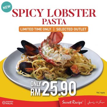 Secret-Recipe-New-Spicy-Lobster-Pasta-2022-Promo-350x350 - Beverages Food , Restaurant & Pub Johor Kedah Kelantan Kuala Lumpur Melaka Negeri Sembilan Pahang Penang Perak Perlis Promotions & Freebies Putrajaya Selangor Terengganu 