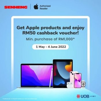 Senheng-Apple-Promo-with-UOB-350x350 - Bank & Finance Computer Accessories Electronics & Computers IT Gadgets Accessories Johor Kedah Kelantan Kuala Lumpur Melaka Mobile Phone Negeri Sembilan Pahang Penang Perak Perlis Promotions & Freebies Putrajaya Sabah Sarawak Selangor Tablets Terengganu United Overseas Bank 