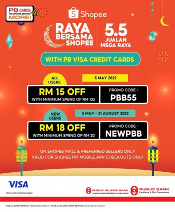 Shopee-5.5-Jualan-Mega-Raya-with-Public-Bank-350x422 - Bank & Finance Johor Kedah Kelantan Kuala Lumpur Melaka Negeri Sembilan Online Store Others Pahang Penang Perak Perlis Promotions & Freebies Public Bank Putrajaya Sabah Sarawak Selangor Terengganu 