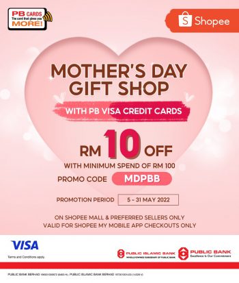 Shopee-Mothers-Day-Gift-Shop-with-Public-Bank-350x413 - Bank & Finance Johor Kedah Kelantan Kuala Lumpur Melaka Negeri Sembilan Online Store Others Pahang Penang Perak Perlis Promotions & Freebies Public Bank Putrajaya Sabah Sarawak Selangor Terengganu 