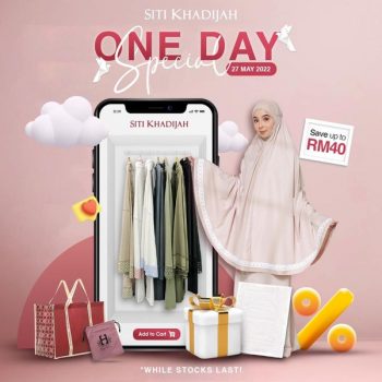 Siti-Khadijah-One-Day-Special-350x350 - Apparels Fashion Accessories Fashion Lifestyle & Department Store Johor Kedah Kelantan Kuala Lumpur Melaka Negeri Sembilan Online Store Pahang Penang Perak Perlis Promotions & Freebies Putrajaya Sabah Sarawak Selangor Terengganu 