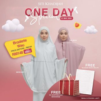 Siti-Khadijah-One-Day-Special-4-350x350 - Apparels Fashion Accessories Fashion Lifestyle & Department Store Johor Kedah Kelantan Kuala Lumpur Melaka Negeri Sembilan Online Store Pahang Penang Perak Perlis Promotions & Freebies Putrajaya Sabah Sarawak Selangor Terengganu 