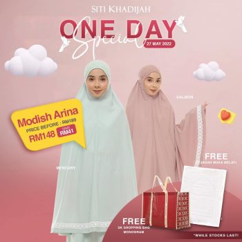 Siti-Khadijah-One-Day-Special-5-350x350 - Apparels Fashion Accessories Fashion Lifestyle & Department Store Johor Kedah Kelantan Kuala Lumpur Melaka Negeri Sembilan Online Store Pahang Penang Perak Perlis Promotions & Freebies Putrajaya Sabah Sarawak Selangor Terengganu 