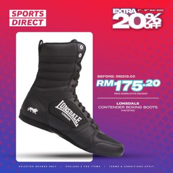 Sports-Direct-Extra-20-off-Deal-3-350x350 - Apparels Fashion Accessories Fashion Lifestyle & Department Store Footwear Johor Kedah Kelantan Kuala Lumpur Melaka Negeri Sembilan Pahang Penang Perak Perlis Promotions & Freebies Putrajaya Sabah Sarawak Selangor Sportswear Terengganu 