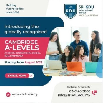 Sri-KDU-International-School-Offering-A-levels-350x349 - Others Promotions & Freebies Selangor 