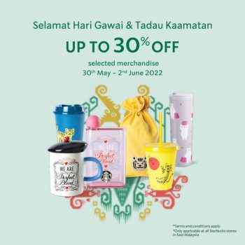Starbucks-Hari-Gawai-and-Tadau-Kaamatan-Treats-350x350 - Beverages Food , Restaurant & Pub Promotions & Freebies Sarawak Selangor 