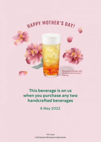 Starbucks-Mothers-Day-Promotion-350x494 - Beverages Food , Restaurant & Pub Johor Kedah Kelantan Kuala Lumpur Melaka Negeri Sembilan Pahang Penang Perak Perlis Promotions & Freebies Putrajaya Sabah Sarawak Selangor Terengganu 