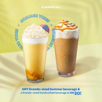 Starbucks-Summer-Vibes-Promotion-350x350 - Beverages Food , Restaurant & Pub Johor Kedah Kelantan Kuala Lumpur Melaka Negeri Sembilan Pahang Penang Perak Perlis Promotions & Freebies Putrajaya Sabah Sarawak Selangor Terengganu 