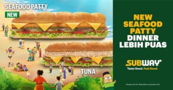 Subway-ALL-NEW-Seafood-Patty-Deal-350x183 - Beverages Food , Restaurant & Pub Johor Kedah Kelantan Kuala Lumpur Melaka Negeri Sembilan Pahang Penang Perak Perlis Promotions & Freebies Putrajaya Sabah Sarawak Selangor Terengganu 