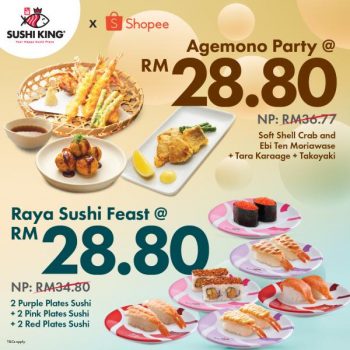 Sushi-King-Shopee-May-Promotion-350x350 - Beverages Food , Restaurant & Pub Johor Kedah Kelantan Kuala Lumpur Melaka Negeri Sembilan Pahang Penang Perak Perlis Promotions & Freebies Putrajaya Sabah Sarawak Selangor Sushi Terengganu 