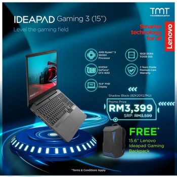 TMT-IDEAPAD-Gaming-3-Deal-1-350x350 - Electronics & Computers IT Gadgets Accessories Johor Kedah Kelantan Kuala Lumpur Laptop Melaka Negeri Sembilan Online Store Pahang Penang Perak Perlis Promotions & Freebies Putrajaya Sabah Sarawak Selangor Terengganu 