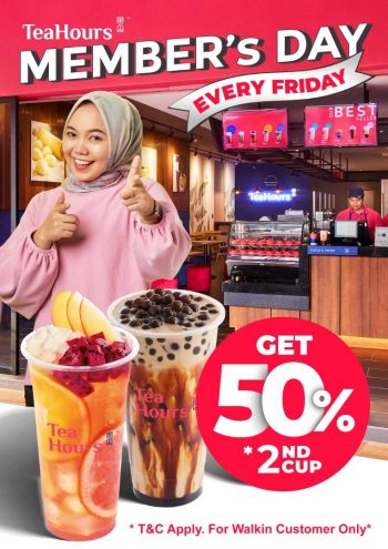 TeaHours-Members-Day-Promo-350x495 - Beverages Food , Restaurant & Pub Johor Kedah Kelantan Kuala Lumpur Melaka Negeri Sembilan Pahang Penang Perak Perlis Promotions & Freebies Putrajaya Sabah Sarawak Selangor Terengganu 