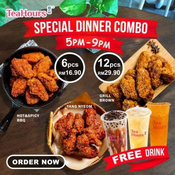 TeaHours-Special-Dinner-Combo-Promotion-350x350 - Beverages Food , Restaurant & Pub Johor Kedah Kelantan Kuala Lumpur Melaka Negeri Sembilan Pahang Penang Perak Perlis Promotions & Freebies Putrajaya Sabah Sarawak Selangor Terengganu 