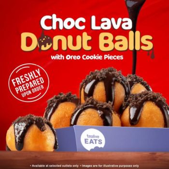 Tealive-Choc-Lava-Donut-Balls-Deal-350x350 - Beverages Food , Restaurant & Pub Johor Kedah Kelantan Kuala Lumpur Melaka Negeri Sembilan Pahang Penang Perak Perlis Promotions & Freebies Putrajaya Sabah Sarawak Selangor Terengganu 