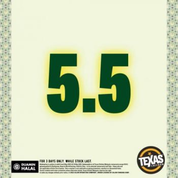 Texas-Chicken-Shopee-5.5-Hari-Raya-Promotion-350x349 - Beverages Food , Restaurant & Pub Johor Kedah Kelantan Kuala Lumpur Melaka Negeri Sembilan Pahang Penang Perak Perlis Promotions & Freebies Putrajaya Sabah Sarawak Selangor Terengganu 