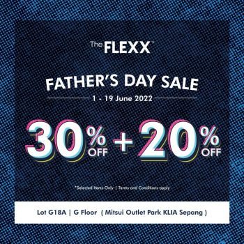 The-Flexx-Fathers-Day-Sale-at-Mitsui-Outlet-Park-350x350 - Fashion Accessories Fashion Lifestyle & Department Store Malaysia Sales Selangor 