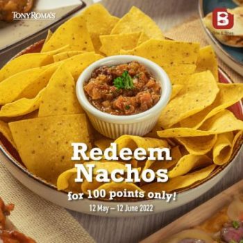 Tony-Romas-Bite-Bites-Nachos-@-100-Points-Promotion-350x350 - Beverages Food , Restaurant & Pub Johor Kedah Kelantan Kuala Lumpur Melaka Negeri Sembilan Online Store Pahang Penang Perak Perlis Promotions & Freebies Putrajaya Sabah Sarawak Selangor Terengganu 