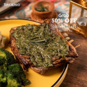 Tony-Romas-GrabFood-Promotion-350x350 - Beverages Food , Restaurant & Pub Johor Kedah Kelantan Kuala Lumpur Melaka Negeri Sembilan Pahang Penang Perak Perlis Promotions & Freebies Putrajaya Sabah Sarawak Selangor Terengganu 