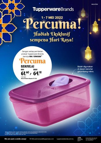 Tupperware-Brands-Hari-Raya-Free-Rock-N-Serve-Promotion-350x495 - Home & Garden & Tools Johor Kedah Kelantan Kitchenware Kuala Lumpur Melaka Negeri Sembilan Online Store Pahang Penang Perak Perlis Promotions & Freebies Putrajaya Sabah Sarawak Selangor Terengganu 