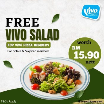 Vivo-Pizza-Free-Vivo-Salad-for-Vivo-Pizza-Members-350x350 - Beverages Food , Restaurant & Pub Johor Kedah Kelantan Kuala Lumpur Melaka Negeri Sembilan Online Store Pahang Penang Perak Perlis Pizza Promotions & Freebies Putrajaya Sabah Sarawak Selangor Terengganu 