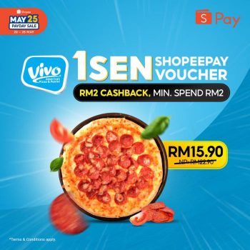 Vivo-Pizza-ShopeePay-Voucher-Promotion-350x350 - Beverages Food , Restaurant & Pub Johor Kedah Kelantan Kuala Lumpur Melaka Negeri Sembilan Online Store Pahang Penang Perak Perlis Pizza Promotions & Freebies Putrajaya Sabah Sarawak Selangor Terengganu 