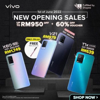 Vivo-Shopee-Grand-Opening-Promotion-350x350 - Electronics & Computers IT Gadgets Accessories Johor Kedah Kelantan Kuala Lumpur Melaka Mobile Phone Negeri Sembilan Online Store Pahang Penang Perak Perlis Promotions & Freebies Putrajaya Sabah Sarawak Selangor Terengganu 