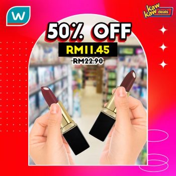 Watsons-50-off-Promo-3-350x350 - Beauty & Health Cosmetics Health Supplements Johor Kedah Kelantan Kuala Lumpur Melaka Negeri Sembilan Online Store Pahang Penang Perak Perlis Personal Care Promotions & Freebies Putrajaya Sabah Sarawak Selangor Skincare Terengganu 