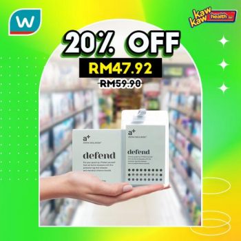 Watsons-Health-Care-Sale-7-4-350x350 - Beauty & Health Health Supplements Johor Kedah Kelantan Kuala Lumpur Malaysia Sales Melaka Negeri Sembilan Pahang Penang Perak Perlis Personal Care Putrajaya Sabah Sarawak Selangor Skincare Terengganu 