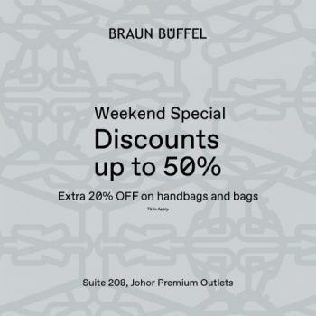 Weekend-Special-Sale-at-Johor-Premium-Outlets-4-350x350 - Apparels Fashion Accessories Fashion Lifestyle & Department Store Johor Malaysia Sales Others 