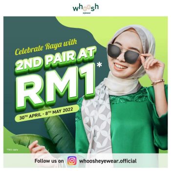 Whoosh-Eyewear-Raya-Promotion-at-Queensbay-Mall-350x350 - Eyewear Fashion Lifestyle & Department Store Penang Promotions & Freebies 